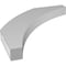 Ekena Millwork 3 1/2-in. W x 32-in. D x 36-in. H Thorton Architectural Grade PVC Knee Brace BRCP035X32X36THR - alternate 3